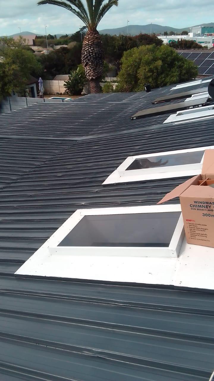 HP Clean, Skylight Replacement, Whirlybird Installation & Roof Painting