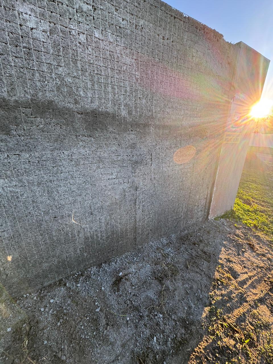 Noordhoek Boundary Wall Construction - Image 1