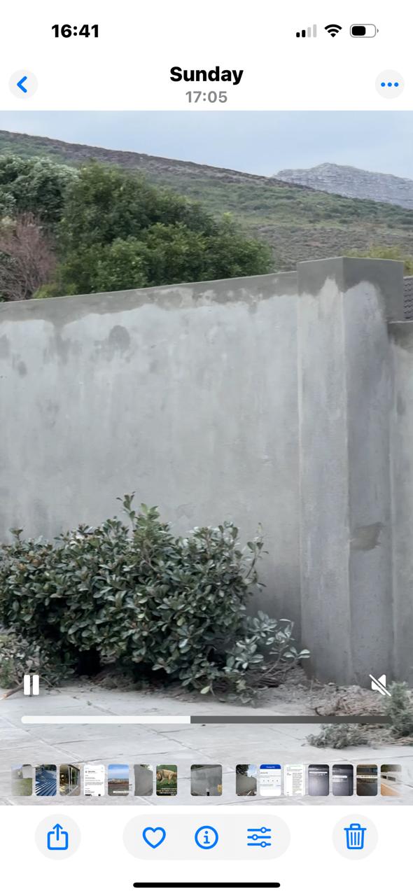 Noordhoek Boundary Wall Construction - Image 2