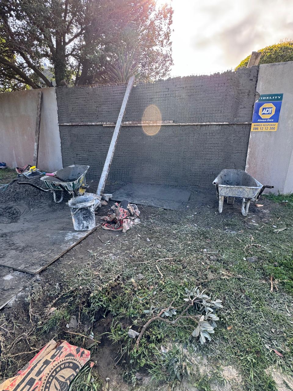 Noordhoek Boundary Wall Construction - Image 3